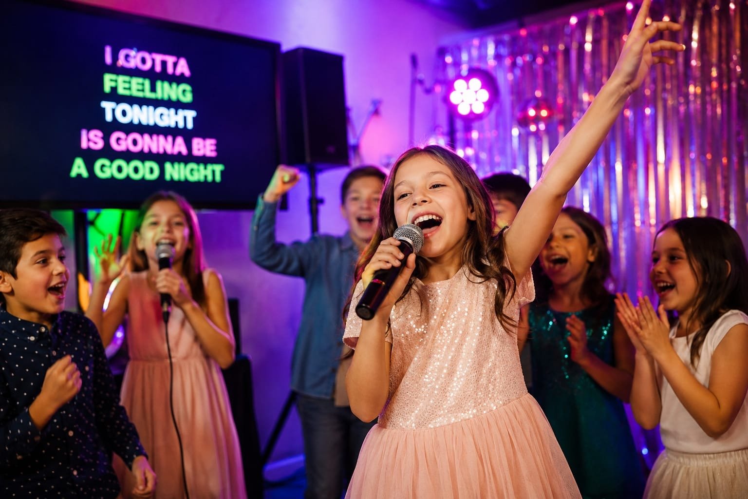 Karaoke party με μικρόφωνα — Happy Music Event Αθήνα